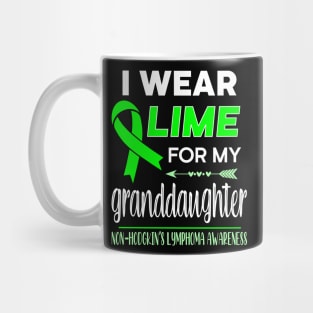 I Wear Lime For My Granddaughter Mug